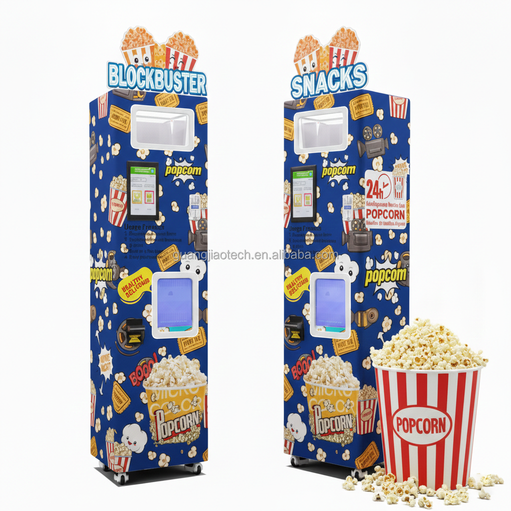 Popcorn Vending Machine - Automat do popcornu CE Commercial Snack