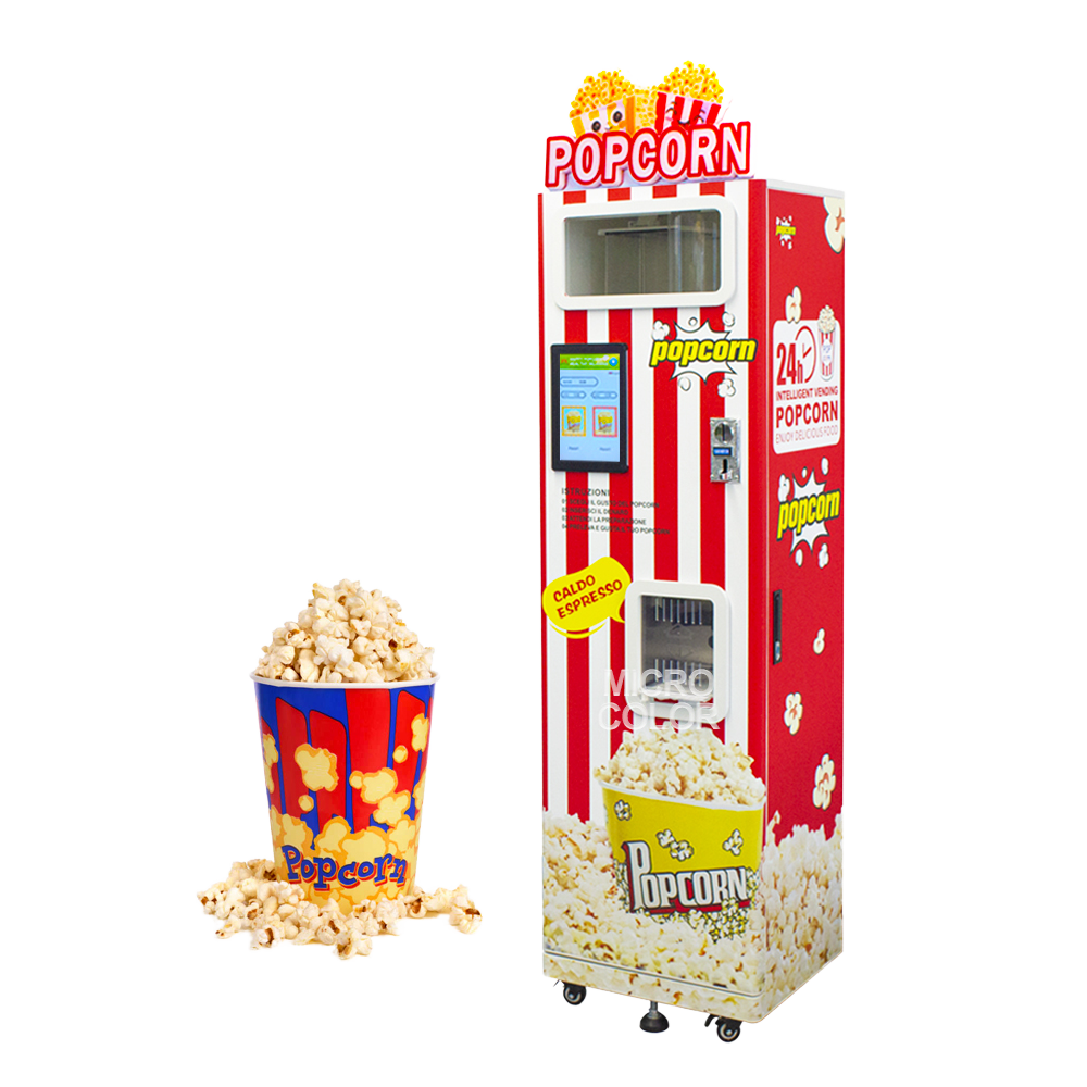 Popcorn Vending Machine - W pełni automatyczna komercyjna maszyna do