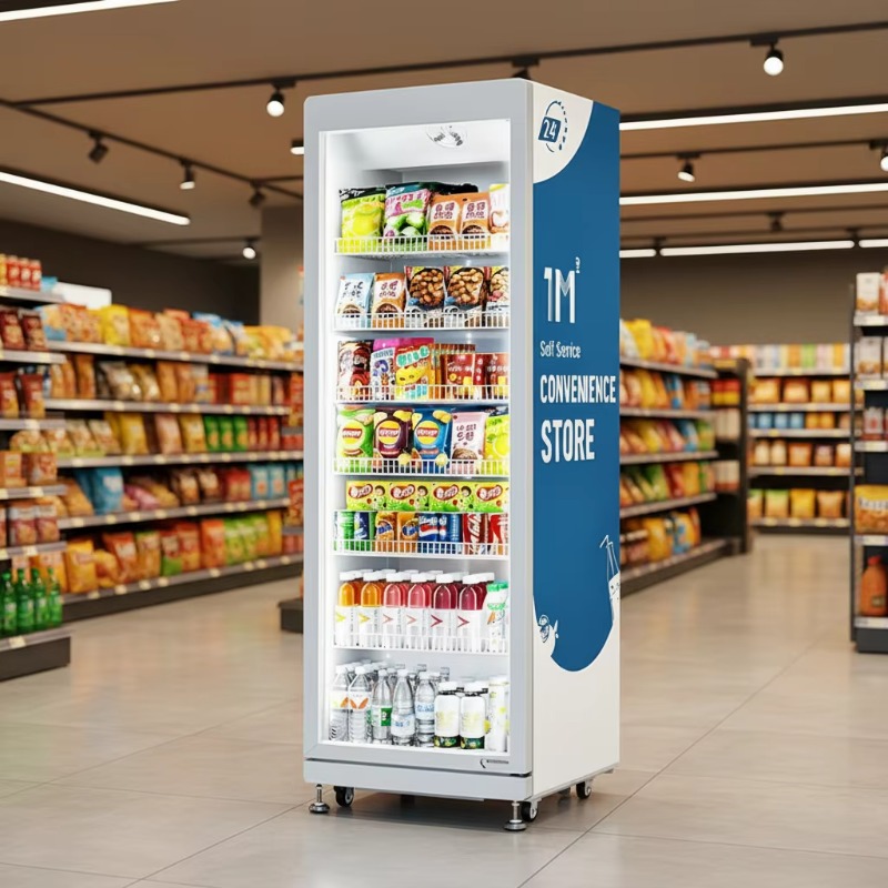 Open Vending Machine - Automat vendingowy FOODLINE z funkcją otwierania
