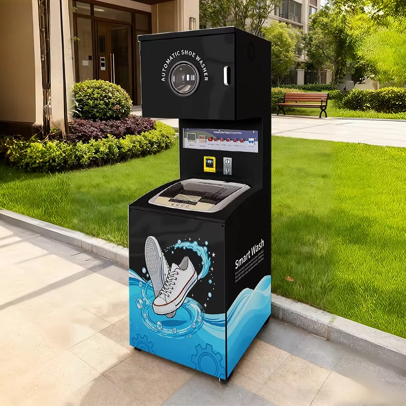 Popcorn Vending Machine - Automat samoobsługowy do czyszczenia butów z