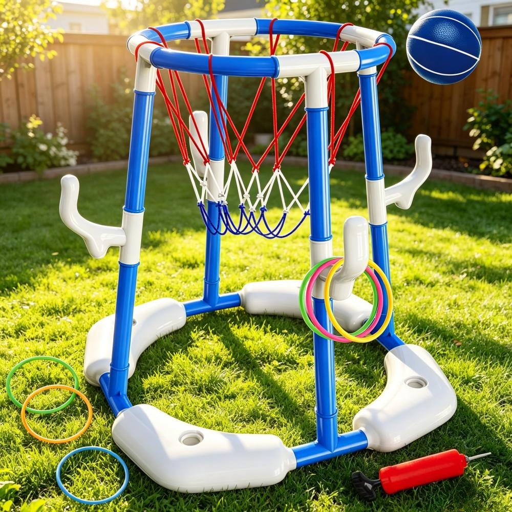 Basketball Arcade Game - Nowy Pływający Stojak na Koszykówkę Wodną