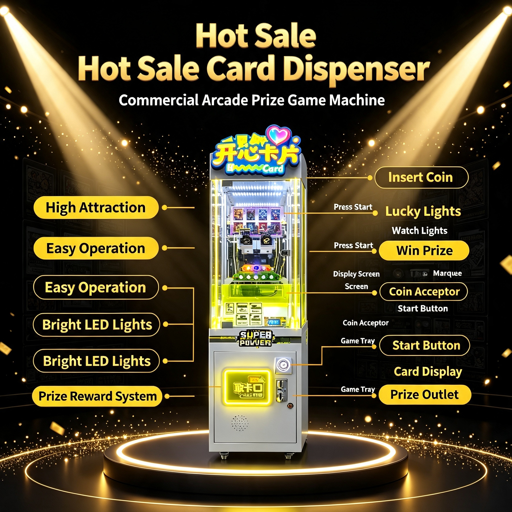 Redemption Prize Tickets - Automat do gier z nagrodami, z