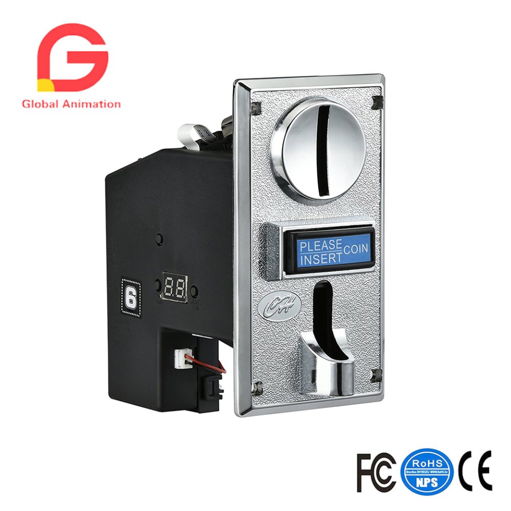 Coin Acceptor Selector - CH-924, 4-monetkowy akceptor mechaniczny do automatu