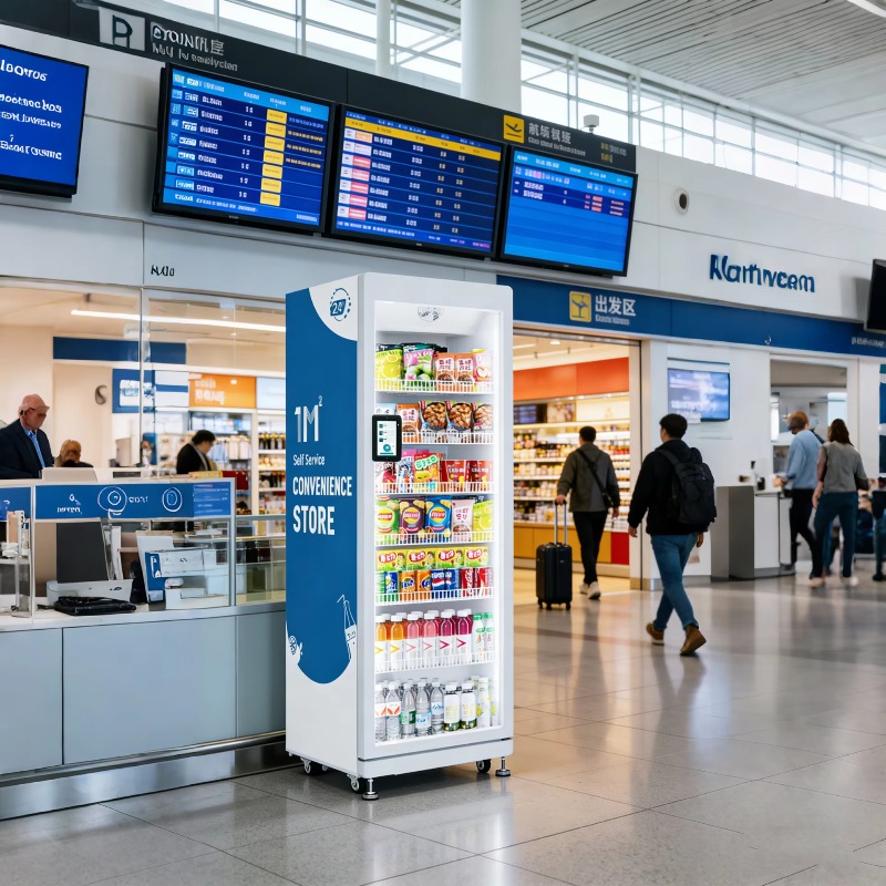 Open Vending Machine - Automat sprzedający z funkcją otwierania drzwi