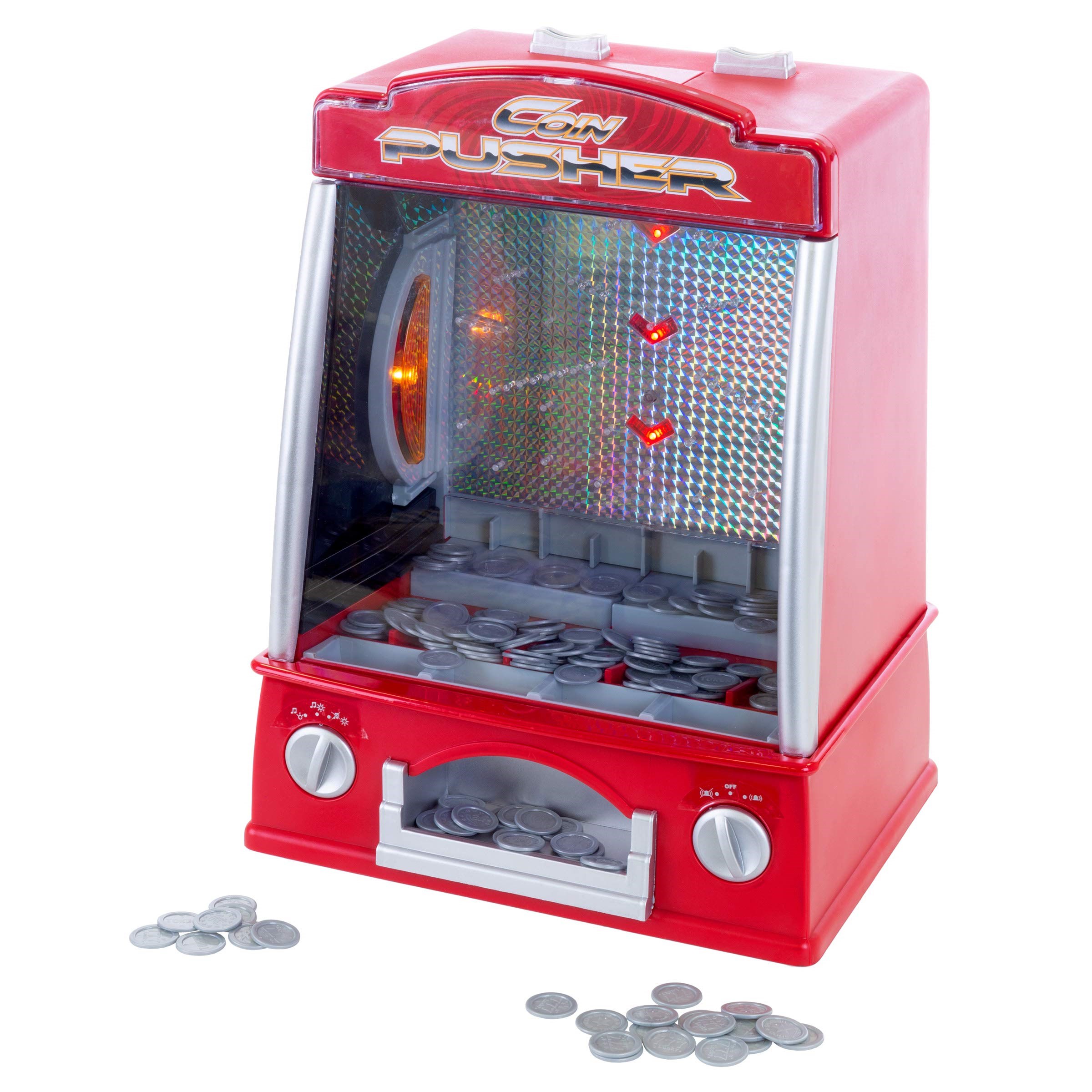 Arcade Prize Vending Machine - Coin Pusher miniaturowa gra arkade-replika klasyczna