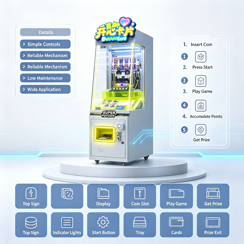 Redemption Prize Tickets - Automat do gier z kartami, automat