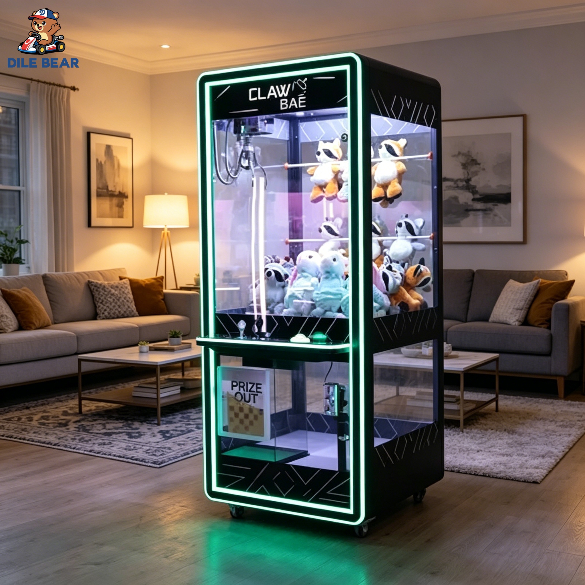 Arcade Prize Vending Machine - Automat do gier typu Black Claw
