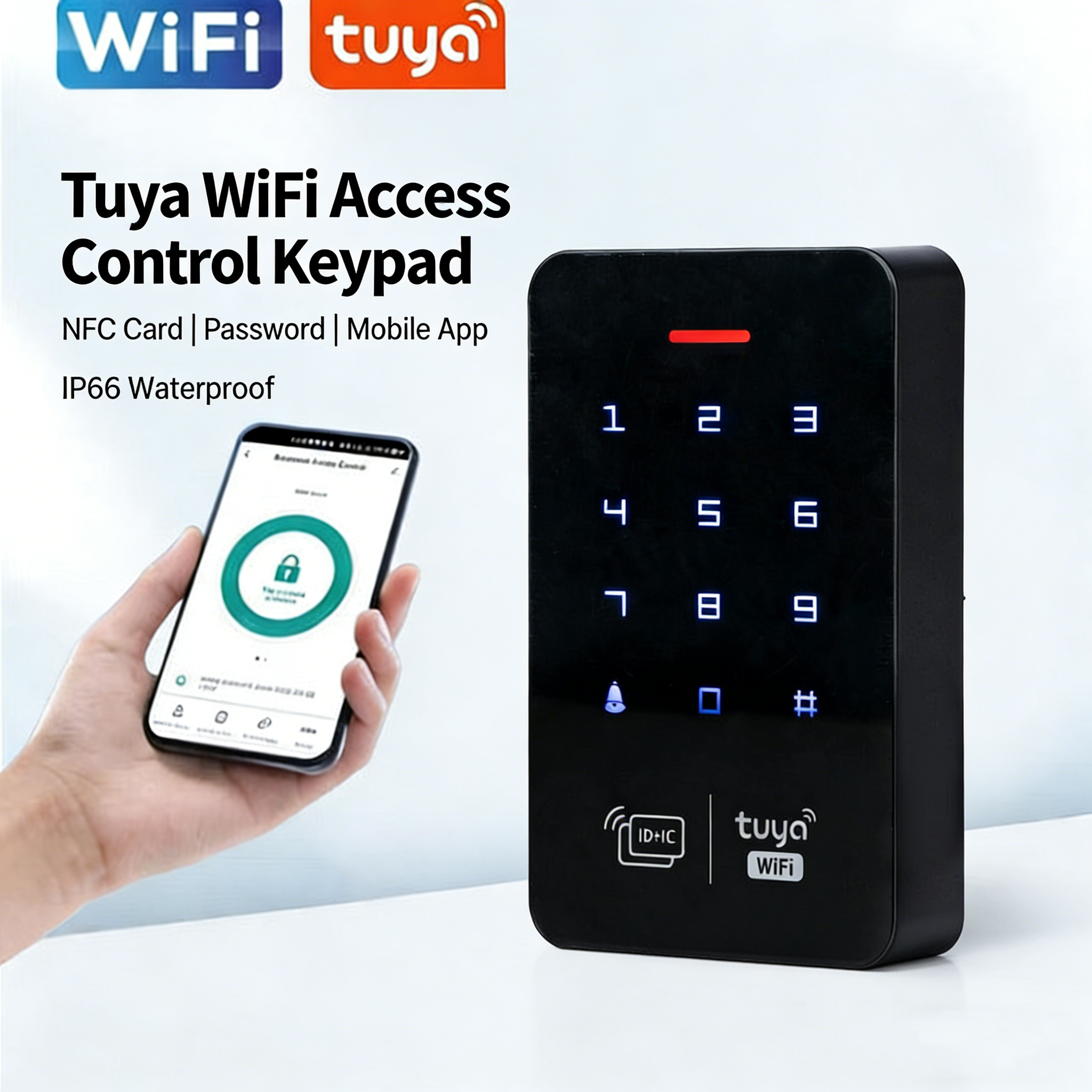 Nfc Card Reader Vending - Klawiatura kontroli dostępu do drzwi Tuya