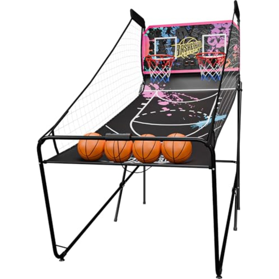 Basketball Arcade Game - Składana, elektroniczna gra w koszykówkę dla