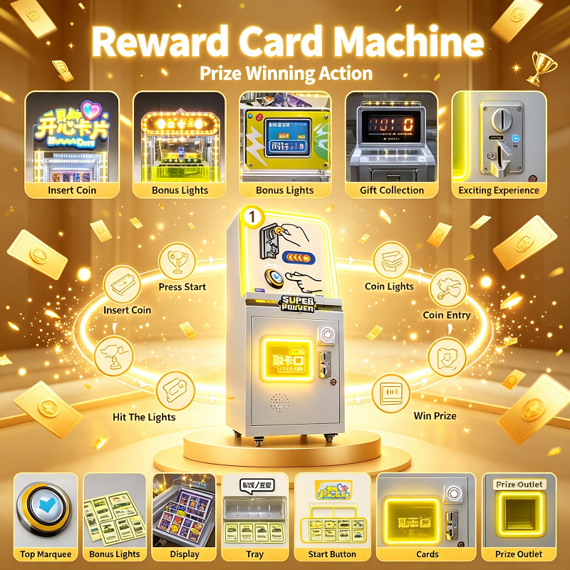 Redemption Prize Tickets - Automat na karty, monety, bilety i