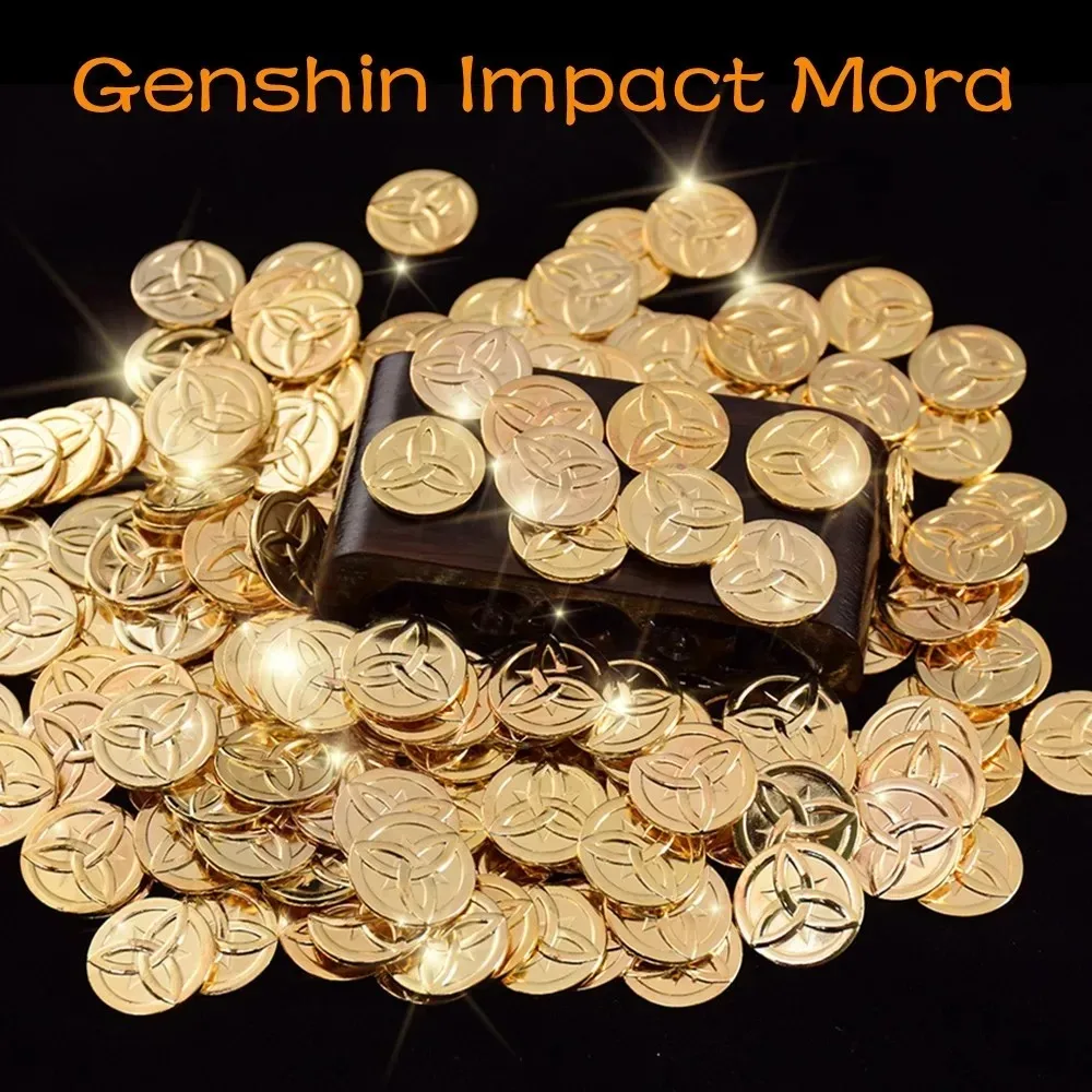 Arcade Game Coin - 10 szt. Genshin Impact Monety Mora