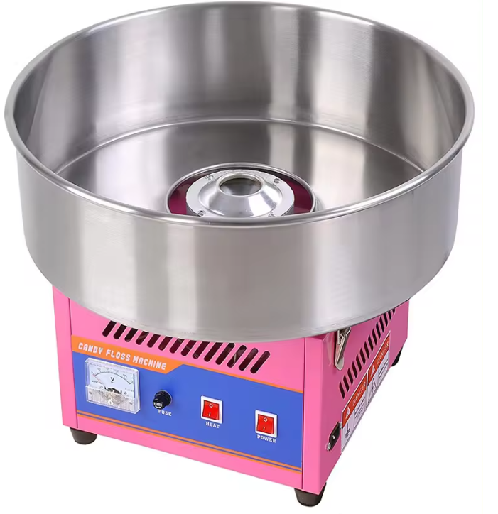 Candy Floss Machine - Profesjonalna maszyna do robienia waty cukrowej,