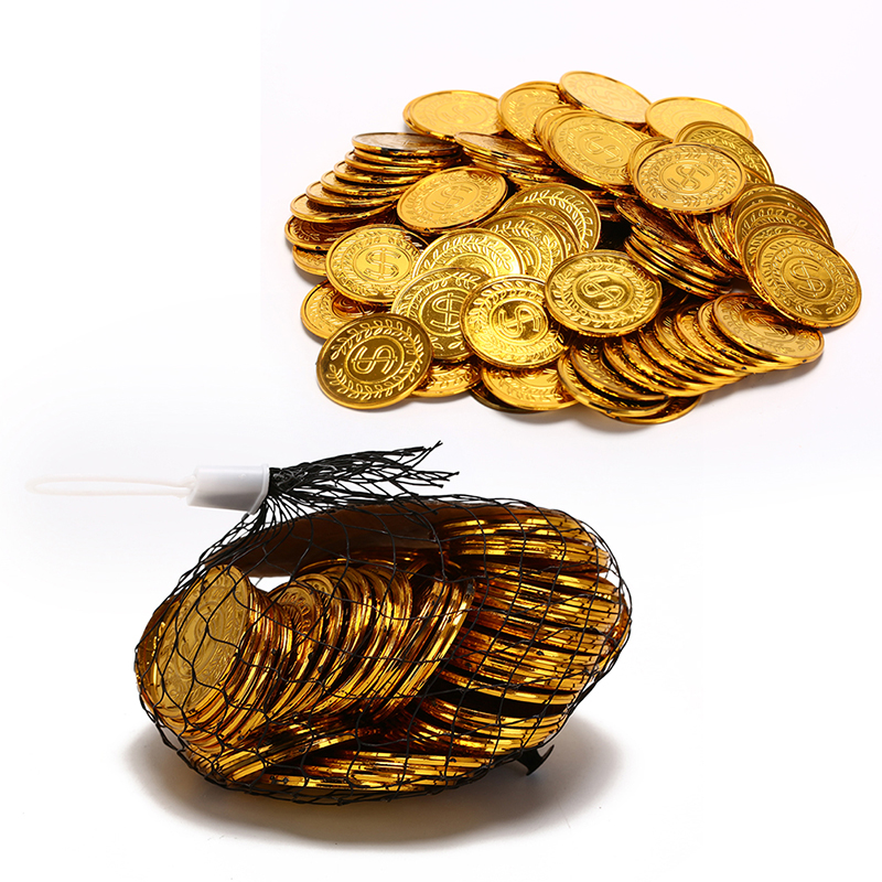 Arcade Game Coin - 100 szt. 3,5 cm Retro Pirackie