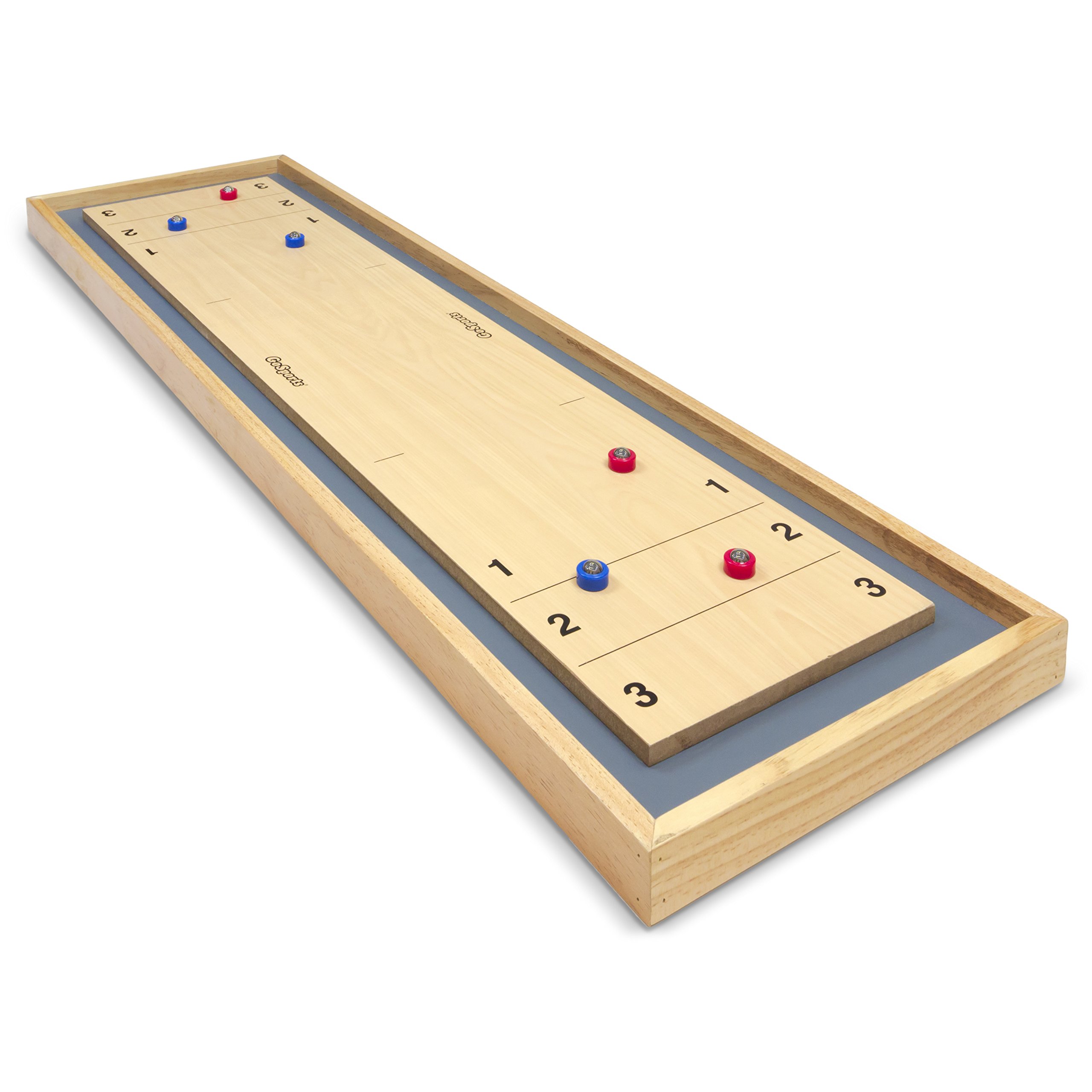 Air Hockey Table - Gra planszowa 2 w 1: Shuffleboard