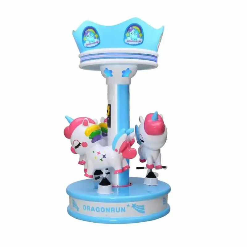 Coin Operated Kiddie Ride - Tania karuzela z monetami, 3-miejscowa, dla