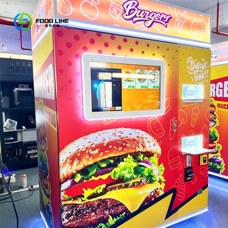 Popcorn Vending Machine - Automatyczna maszyna do robienia burgerów z