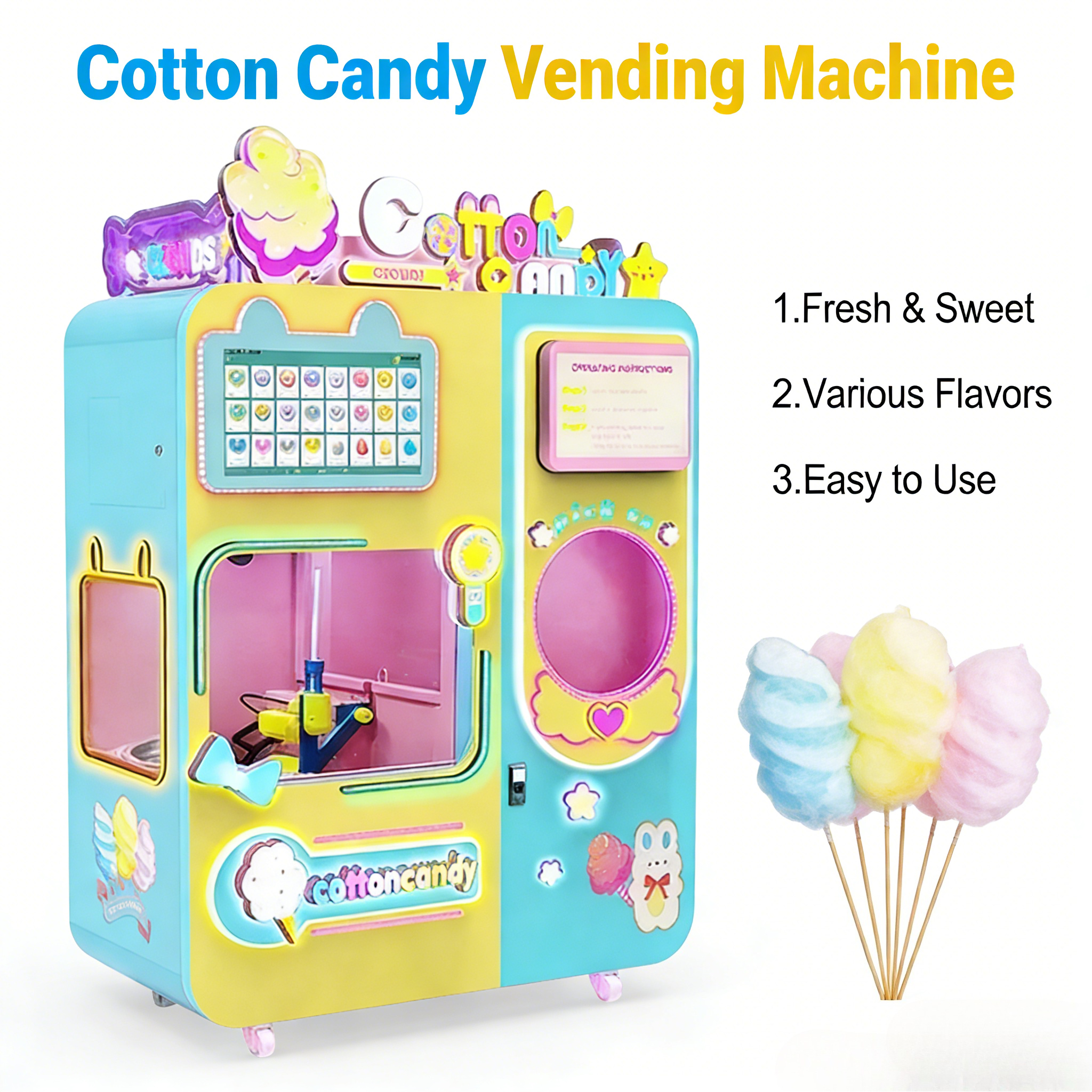 Automatyczna maszyna do produk – Candy Floss Machine recenzja i cena
