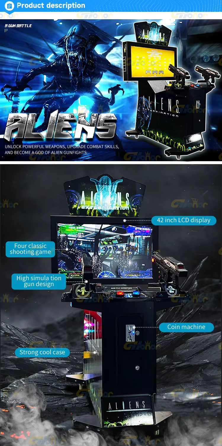 Automat do gier strzelankowych – Arcade Game Coin recenzja i cena