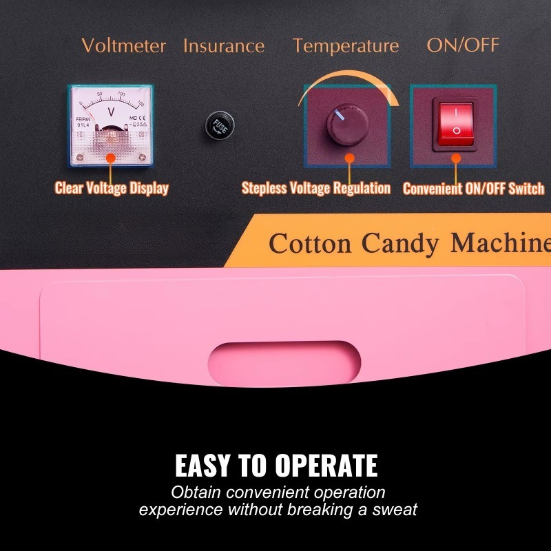 Profesjonalna maszyna do waty  – Candy Floss Machine recenzja i cena