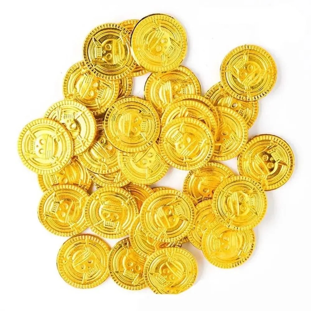 Plastikowe Pirackie Złote Mone – Arcade Game Coin recenzja i cena