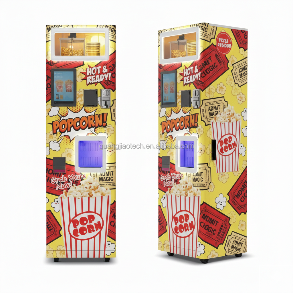 Automat do popcornu CE Commerc – Popcorn Vending Machine recenzja i cena