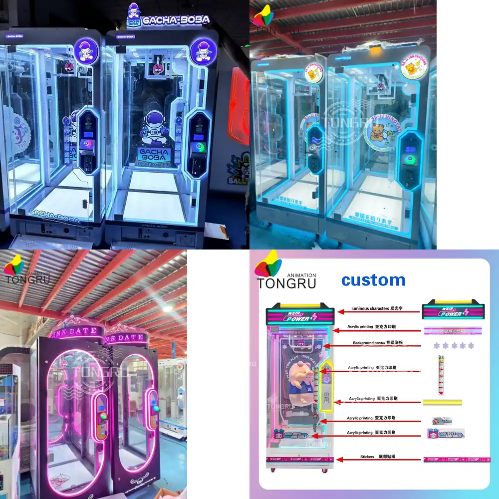 Duża Maszyna do Gier z Nożycam – Arcade Prize Vending Machine recenzja i cena