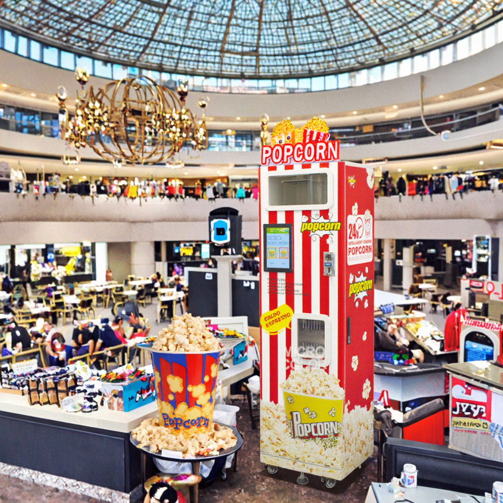 W pełni automatyczna komercyjn – Popcorn Vending Machine recenzja i cena