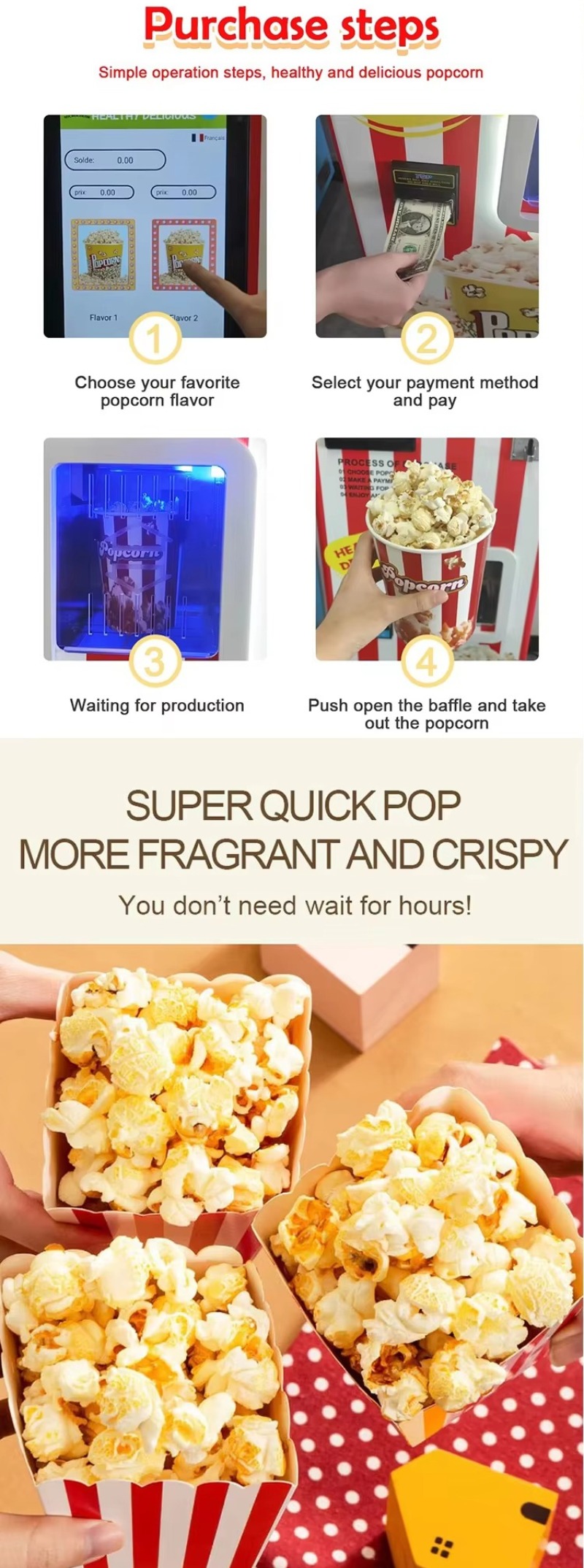 Automat do popcornu, komercyjn – Popcorn Vending Machine recenzja i cena