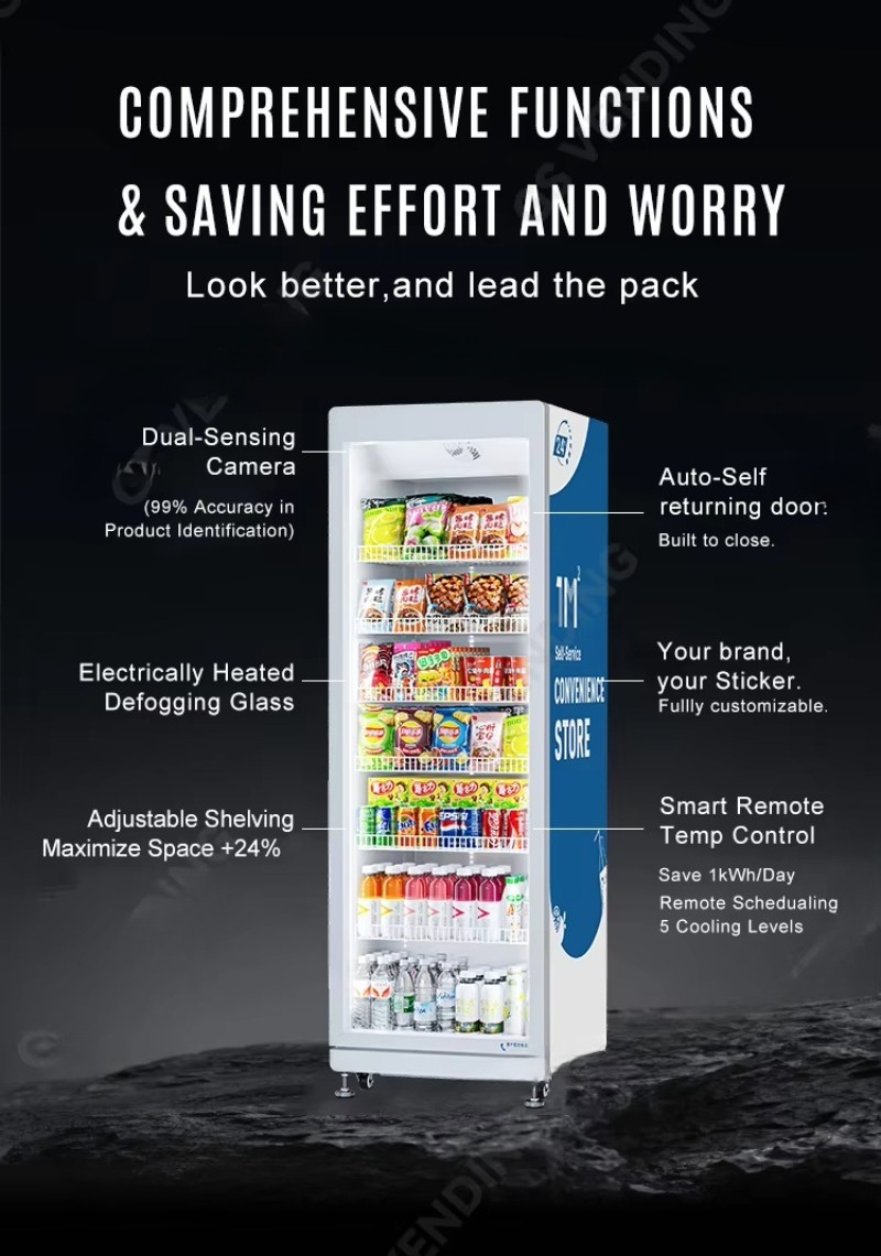 Automat vendingowy FOODLINE z  – Open Vending Machine recenzja i cena
