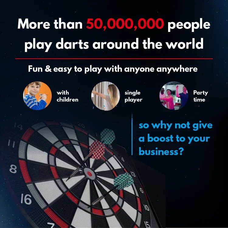 Elektroniczna tarcza do darta  – Electronic Dartboard Cabinet recenzja i cena