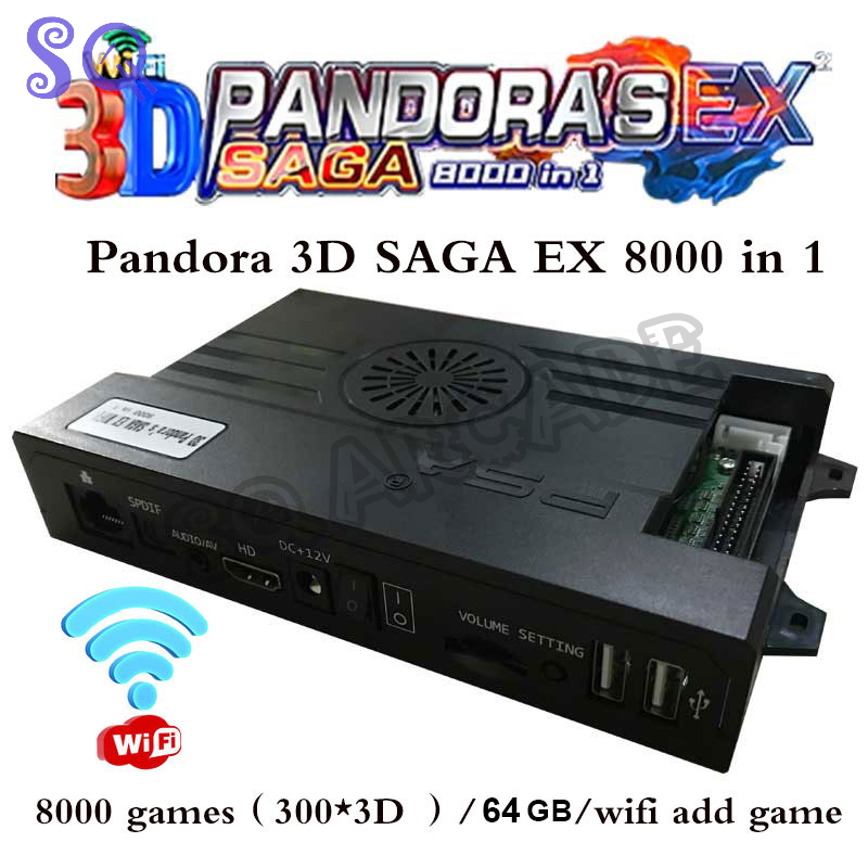 Zręcznościowa Pandora Saga Box – Arcade Game Cabinet recenzja i cena