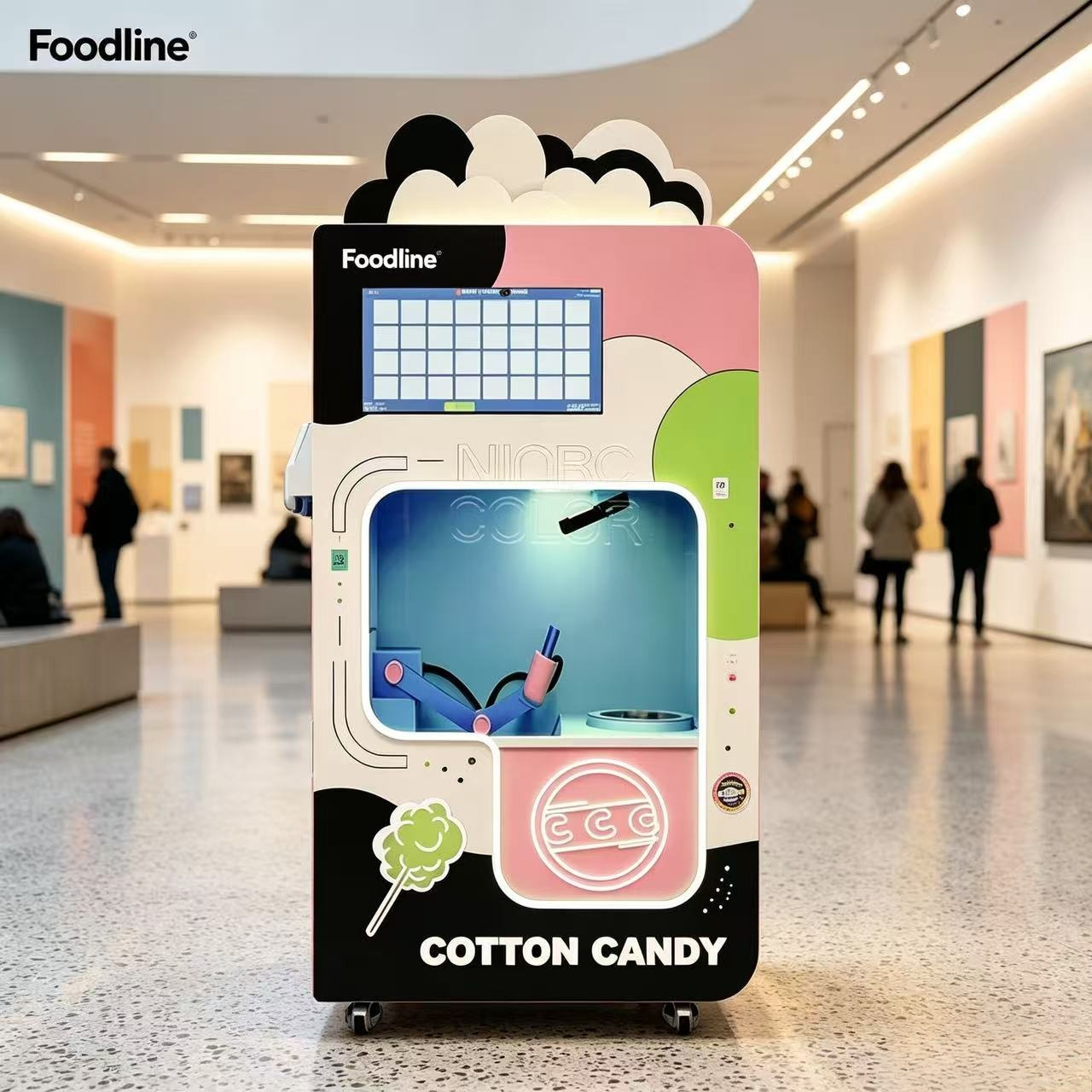 Automat do waty cukrowej FL Ma – Candy Floss Machine recenzja i cena