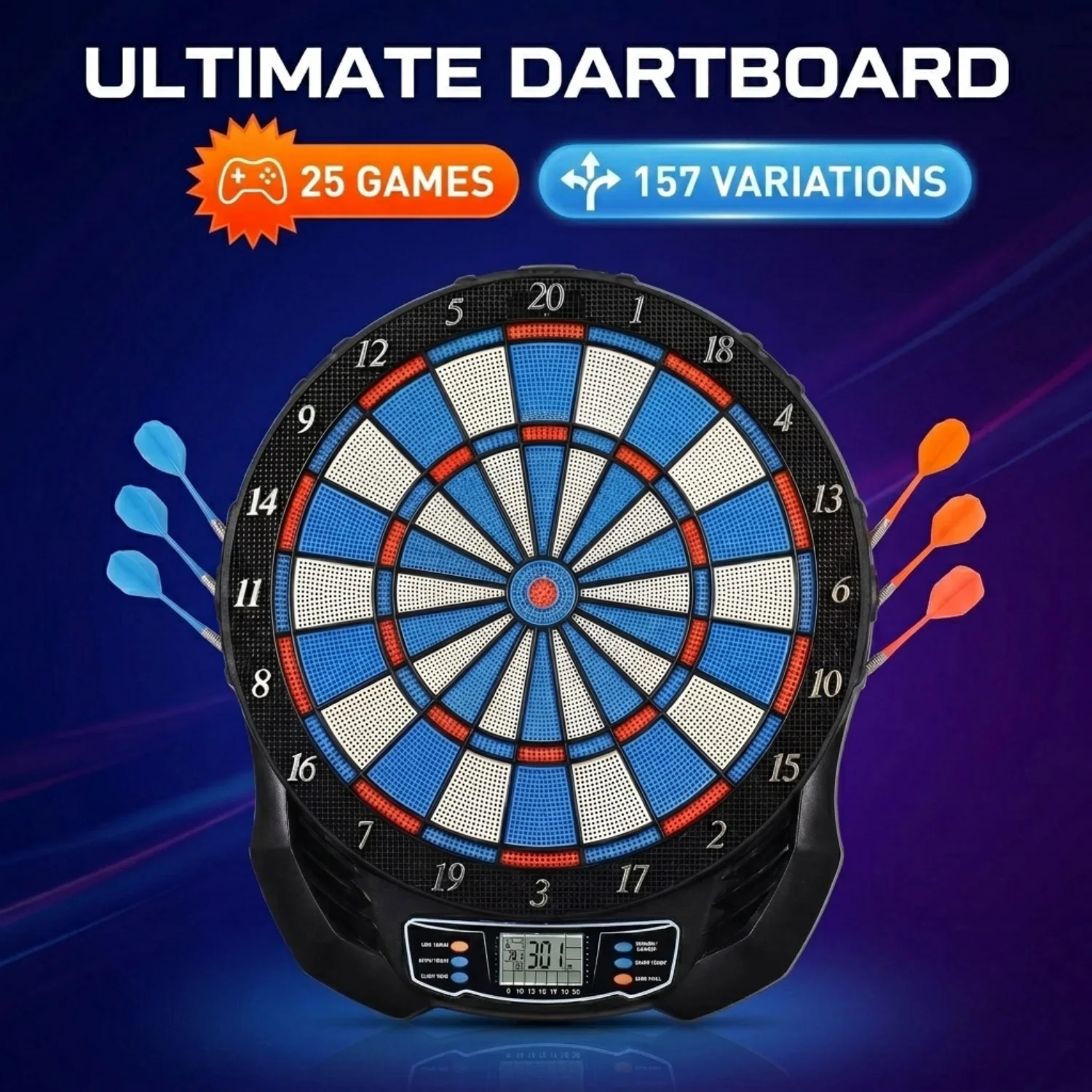 DartVibe Zaawansowana Elektron – Electronic Dartboard Cabinet recenzja i cena