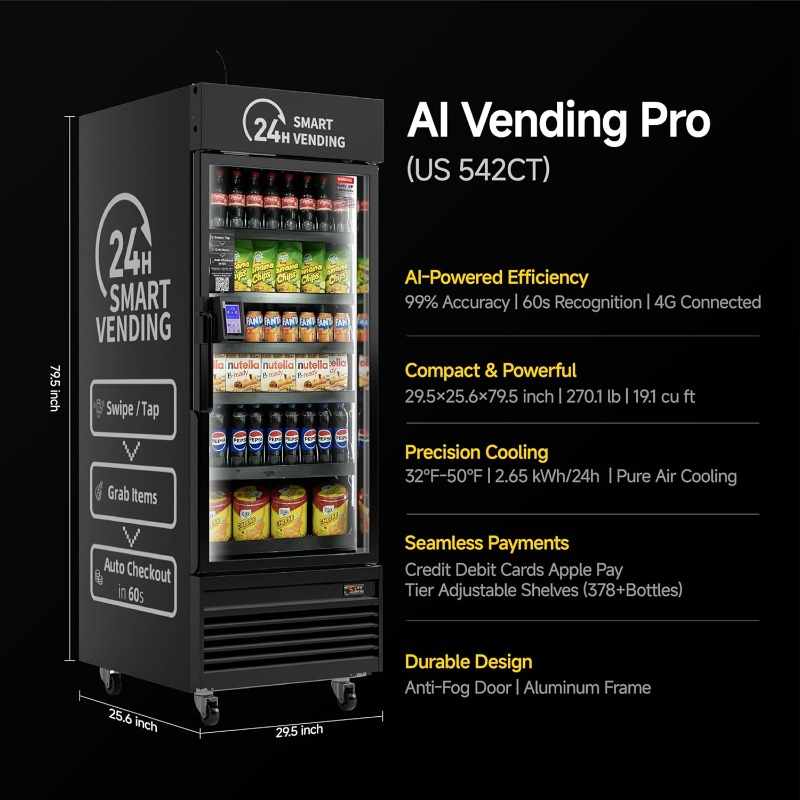 Dostosowywana inteligentna mas – Open Vending Machine recenzja i cena