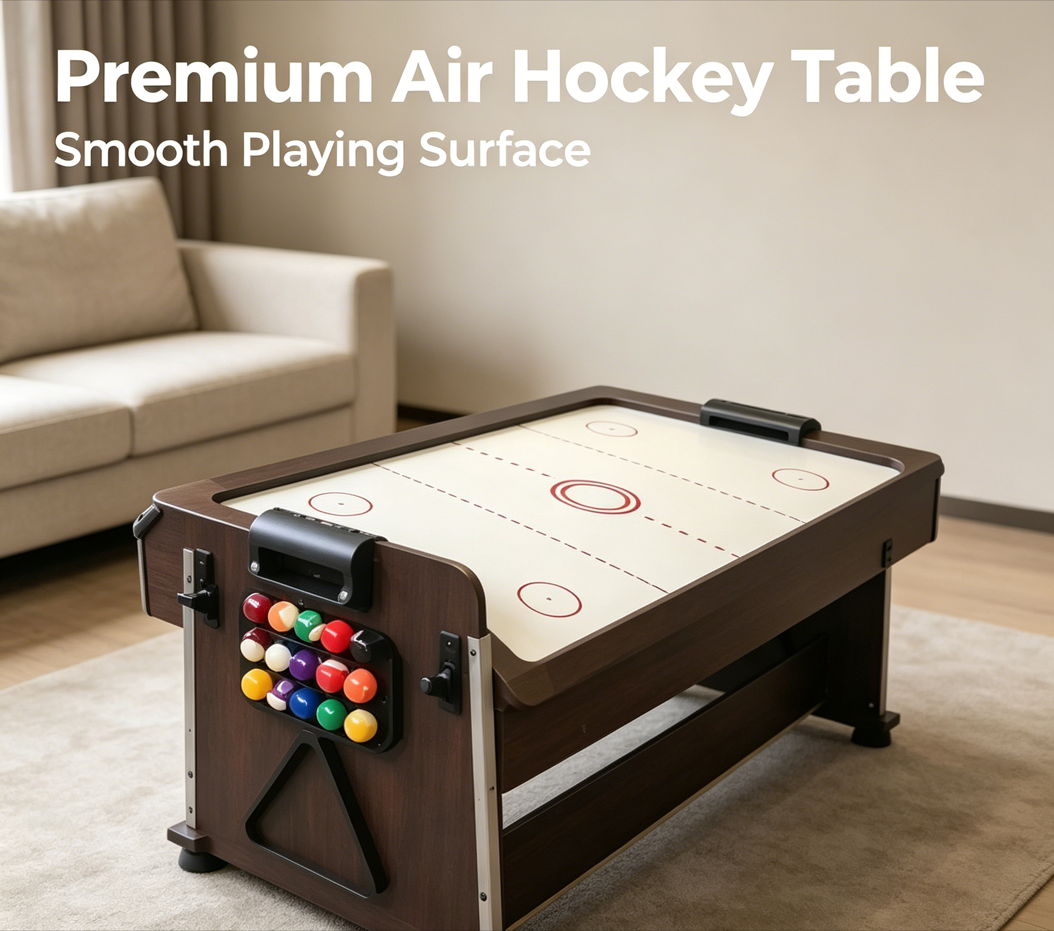 Stół wielofunkcyjny 4 w 1 z ob – Air Hockey Table recenzja i cena