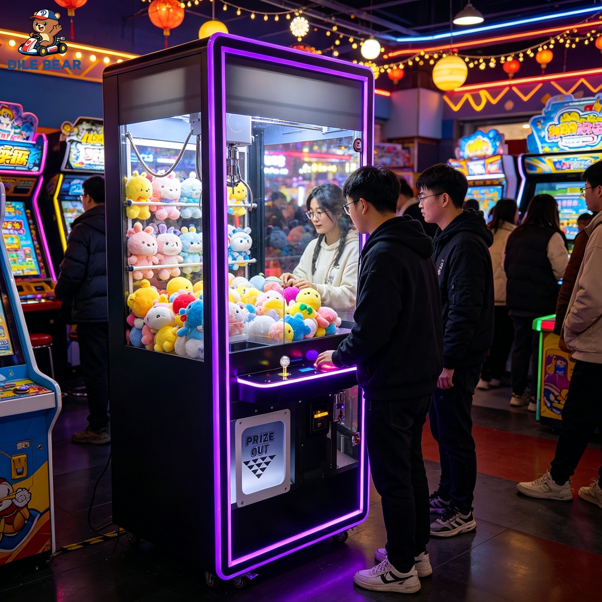 Automat do gier typu Black Cla – Arcade Prize Vending Machine recenzja i cena
