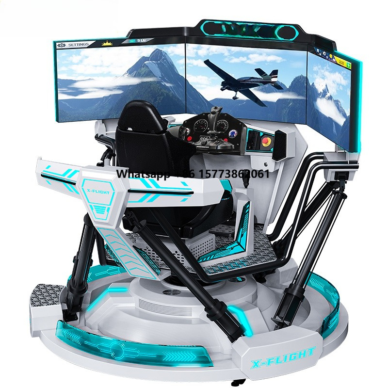 Symulator lotu VR, nauka i szk – 9D Vr Simulator recenzja i cena