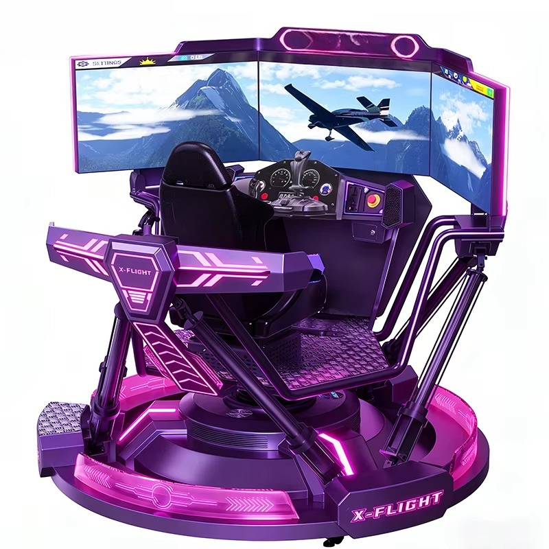 Symulator lotu VR, nauka i szk – 9D Vr Simulator recenzja i cena