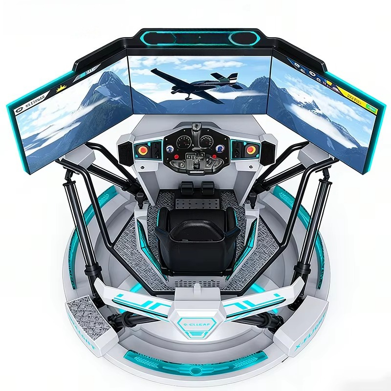 Symulator lotu VR, nauka i szk – 9D Vr Simulator recenzja i cena