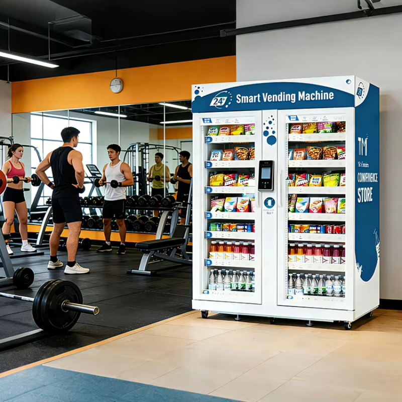 Inteligentna lodówka AI EU/US  – Open Vending Machine recenzja i cena