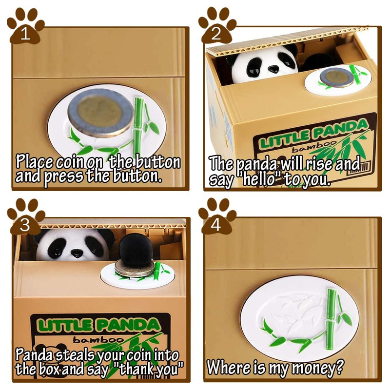 Kot Panda kradzież moneta skar – Coin Operated Kiddie Ride recenzja i cena