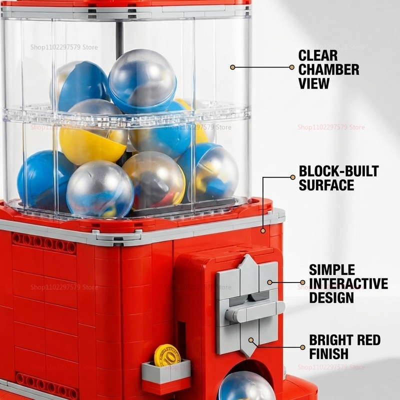 1343 Elementy Zestaw Klocków d – Arcade Vending Machines recenzja i cena