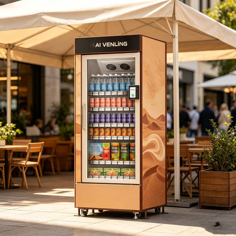 Automat sprzedający z rozpozna – Open Vending Machine recenzja i cena