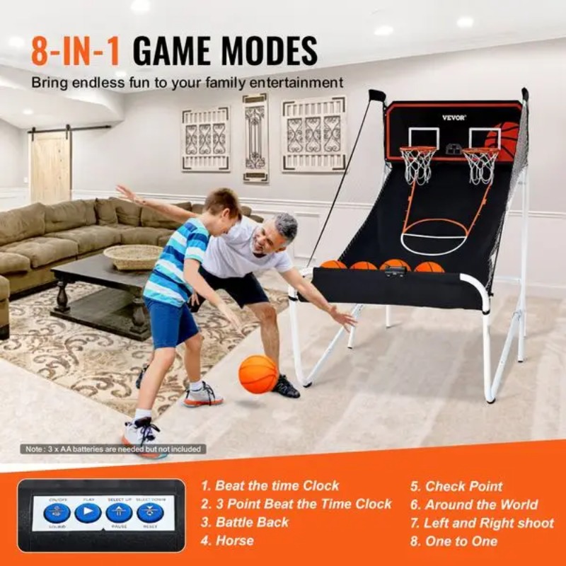 【Hit】Składana gra w koszykówkę – Basketball Arcade Game recenzja i cena