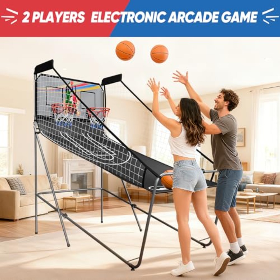 Składana, elektroniczna gra w  – Basketball Arcade Game recenzja i cena