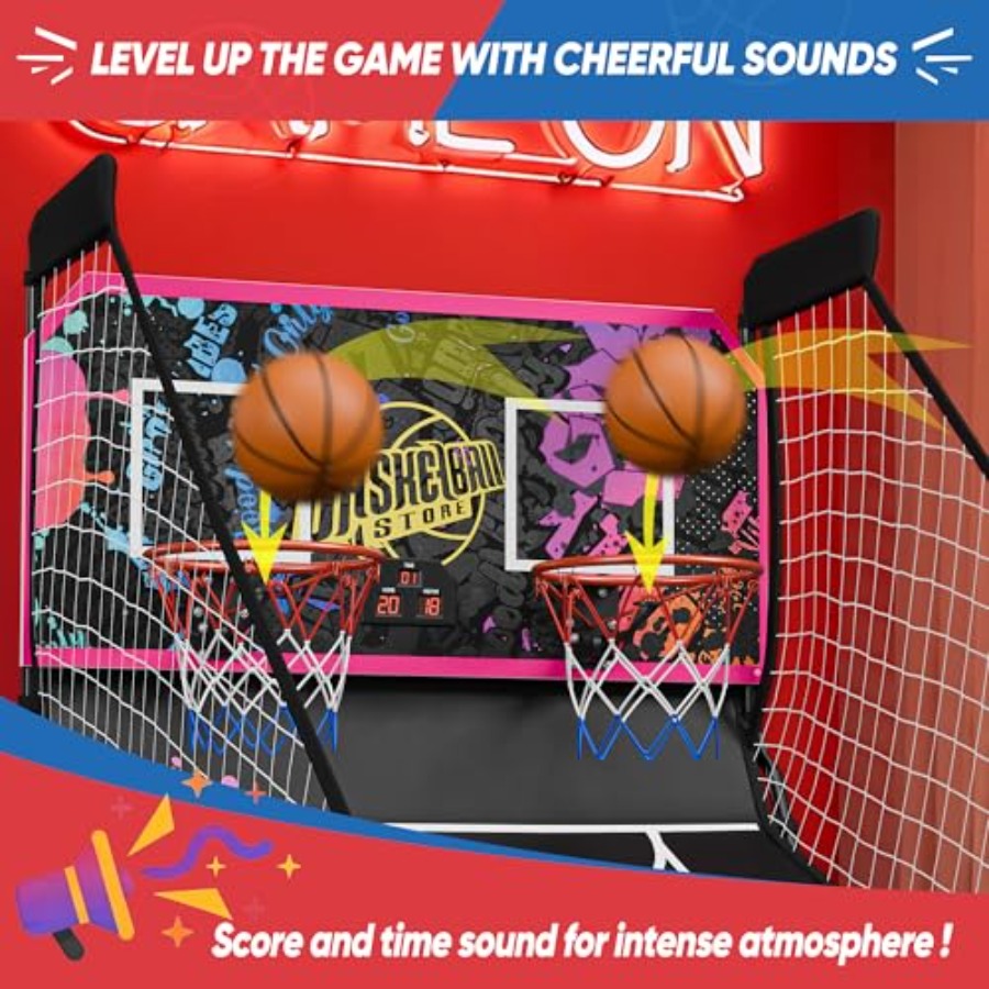 Składana, elektroniczna gra w  – Basketball Arcade Game recenzja i cena