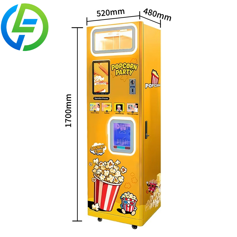 Automat do popcornu na gorące  – Popcorn Vending Machine recenzja i cena