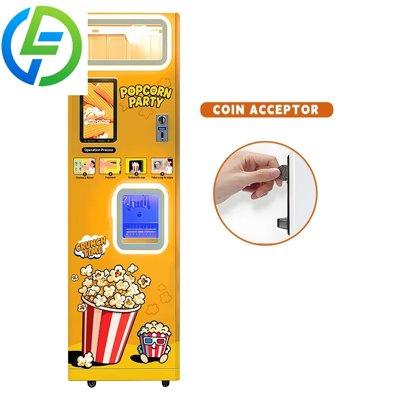 Automat do popcornu na gorące  – Popcorn Vending Machine recenzja i cena