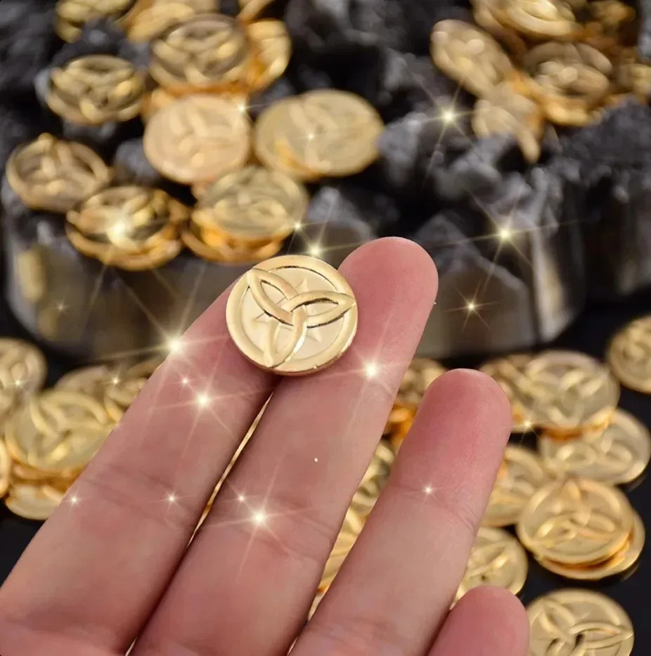 10 szt. Genshin Impact Monety  – Arcade Game Coin recenzja i cena