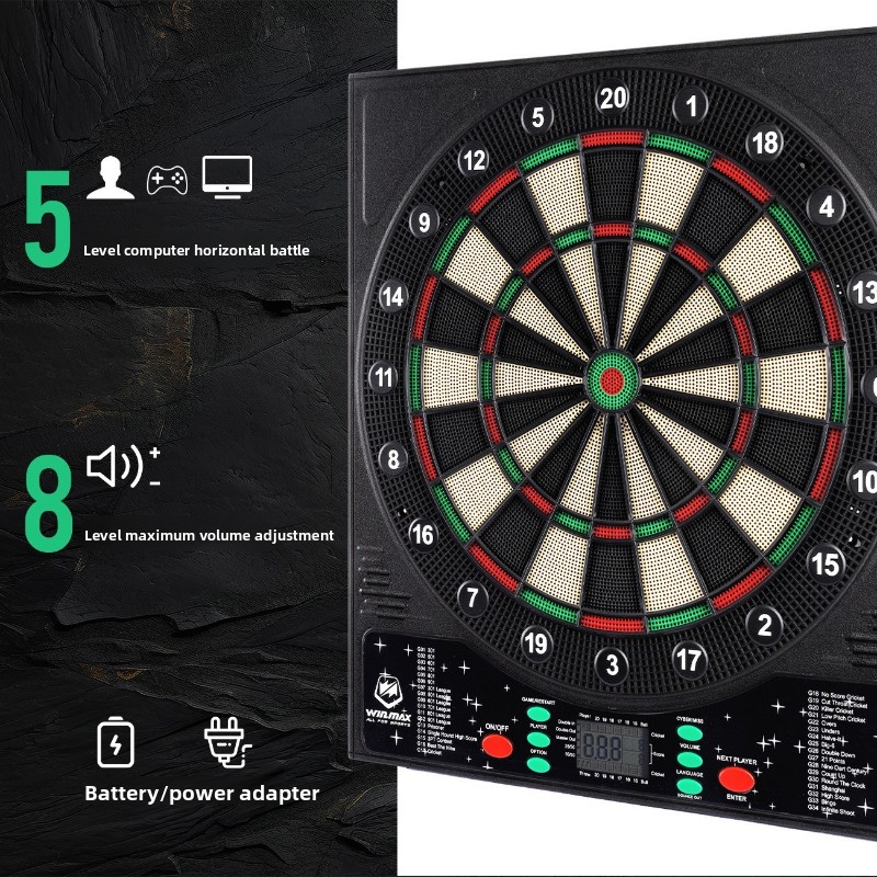 Elektroniczna Tarcza do Darta  – Electronic Dartboard Cabinet recenzja i cena